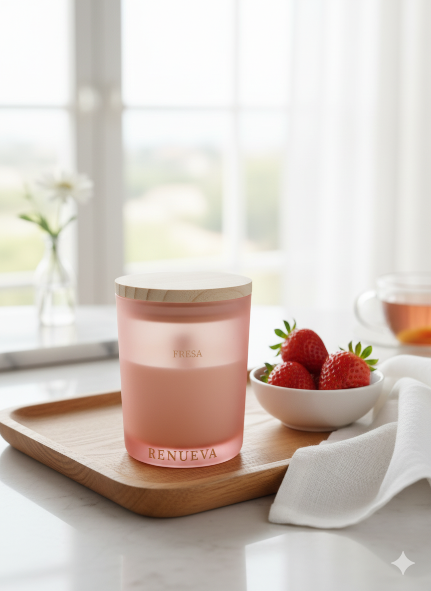 Vela Aromática Fresa