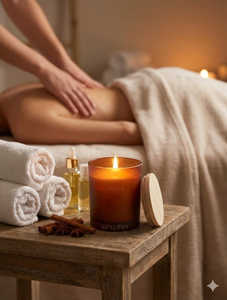 Vela de Masaje Canela