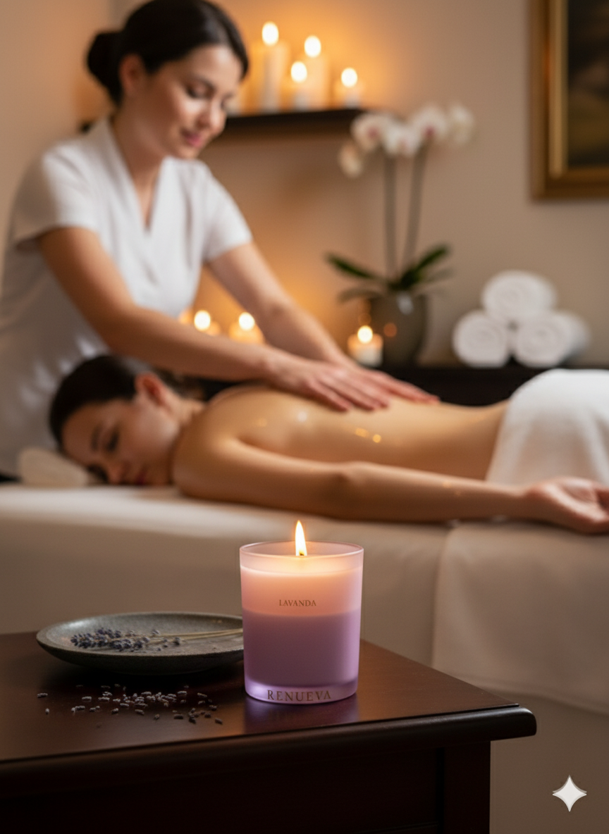 Vela de Masaje Lavanda